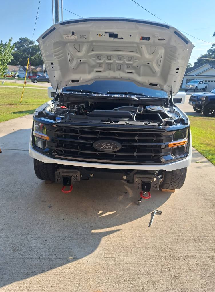 2011-2014 Ford F-150 Fog Light Bezels (Chrome Housing/Smoke Lens