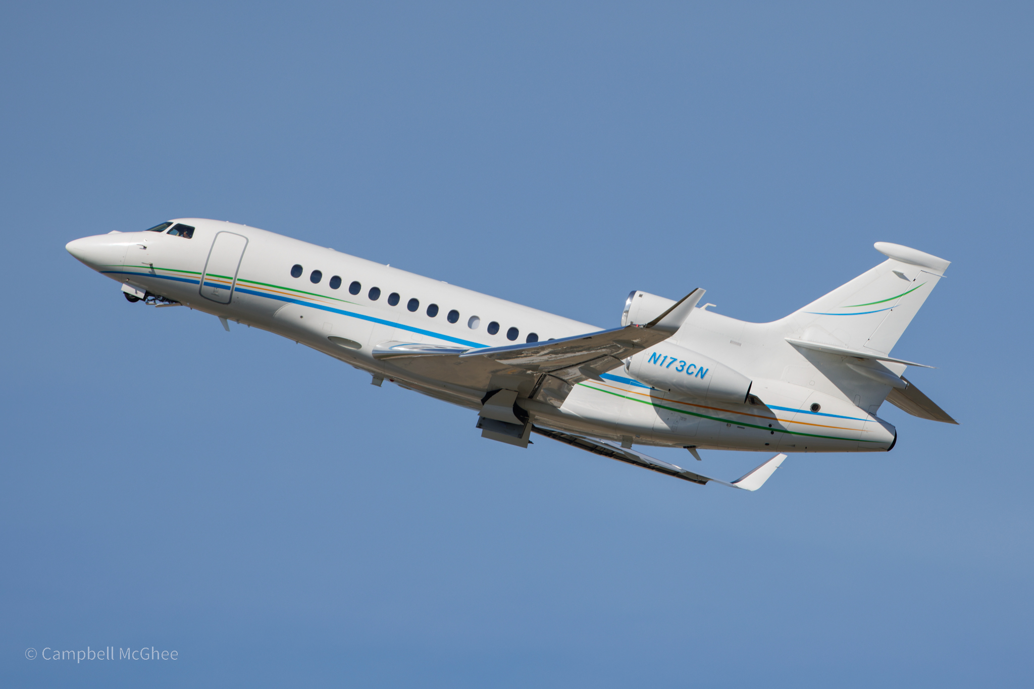 N173CN - Dassault Falcon 7X c/n 173; KSRQ, Sarasota Bradenton, FL