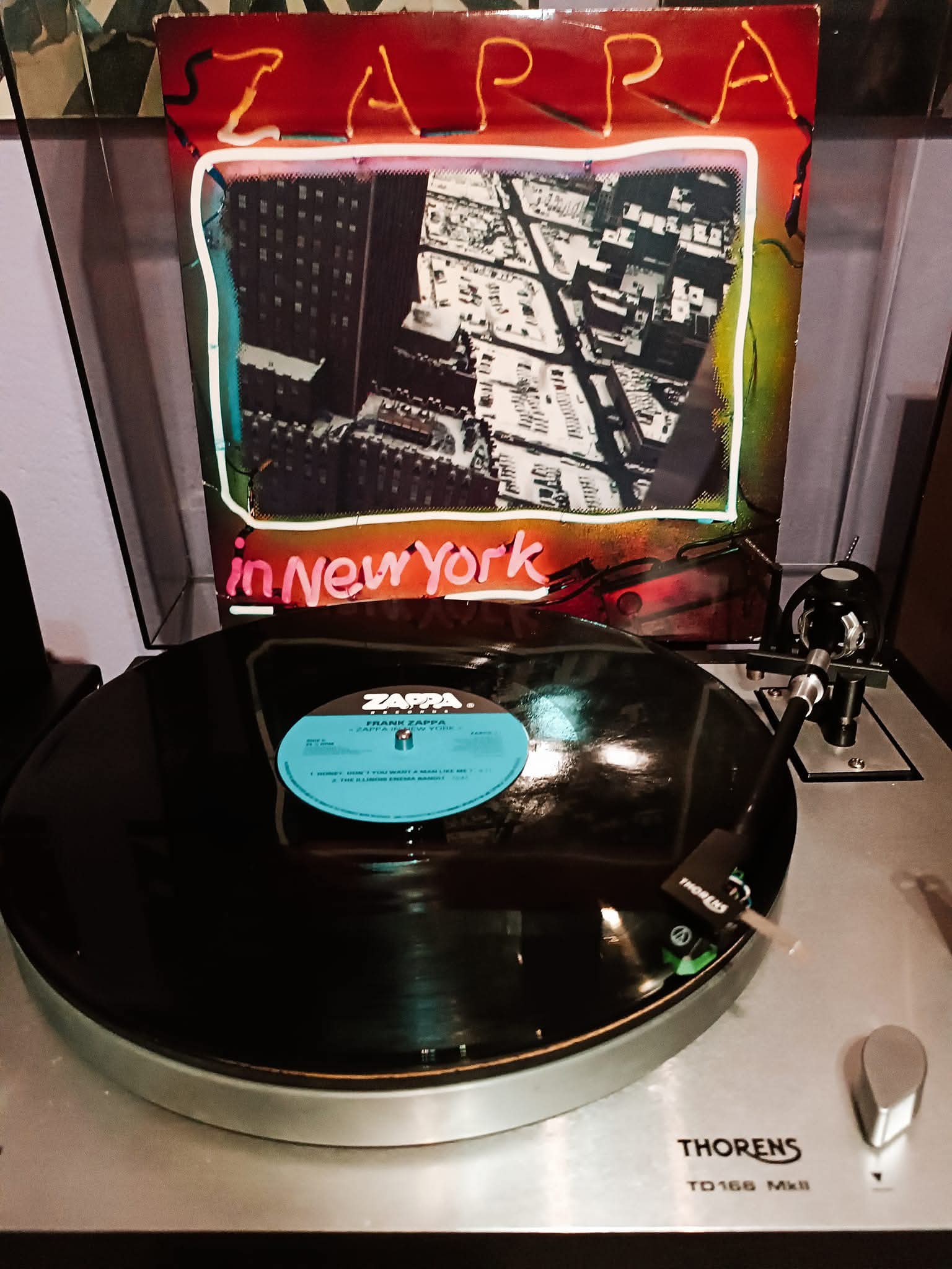 Frank Zappa's jazz-fusion album Zappa in New York