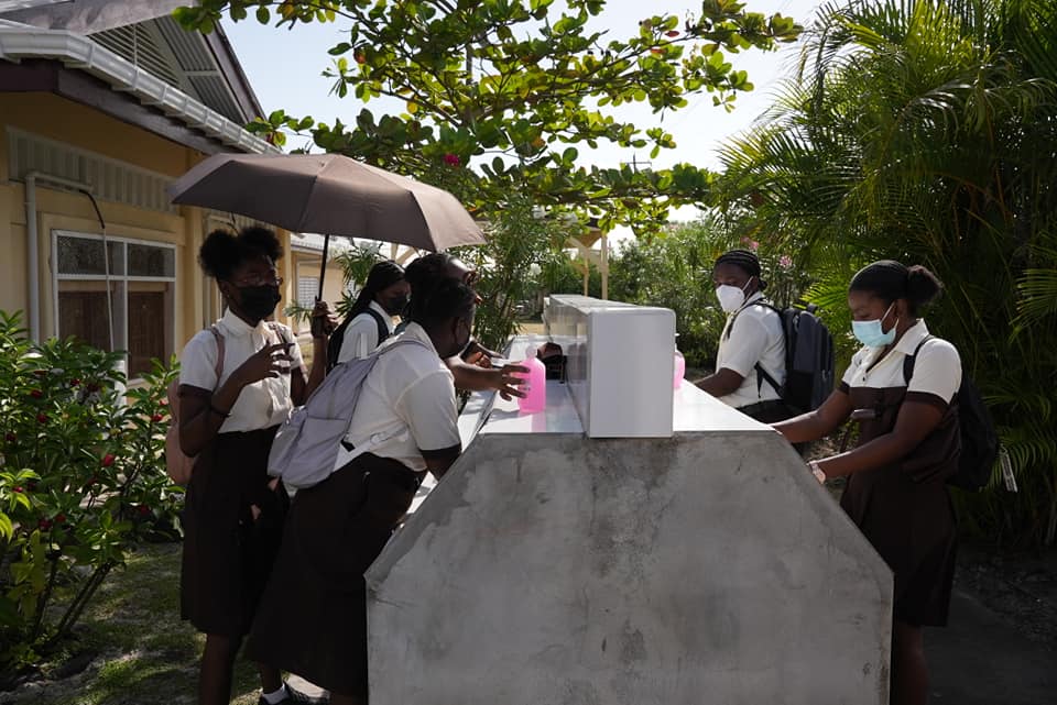 First day of school at... - Ministry of Education - Guyana