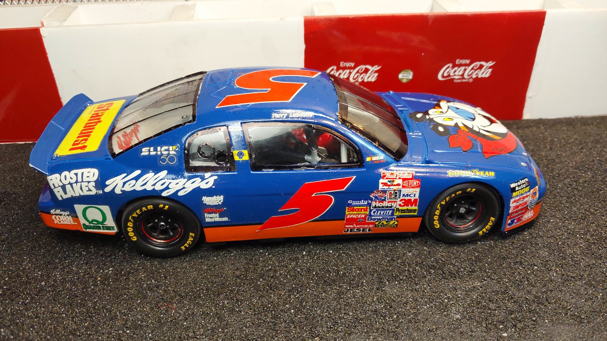 Terry Labonte's Kellogg's Corn Flakes Monte Carlo NASCAR model car