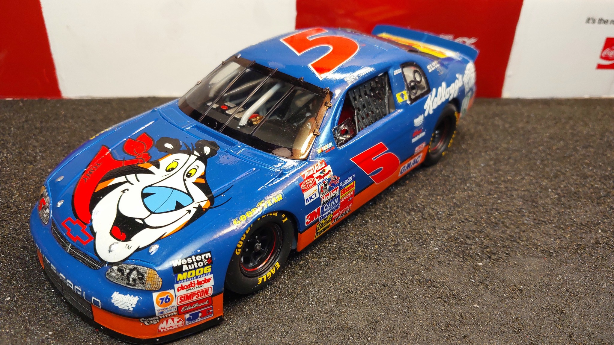 Terry Labonte's Kellogg's Corn Flakes Monte Carlo NASCAR model car
