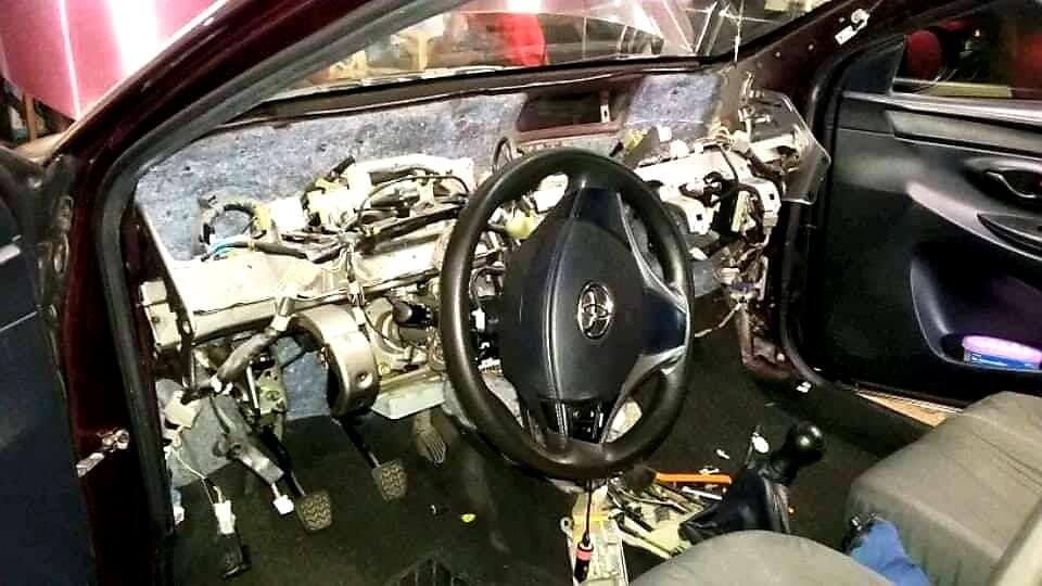 🚘TOYOTA VIOS 2016🚘 Car Aircon General Service Repair🔧🔩⚙👍 - replaced ...