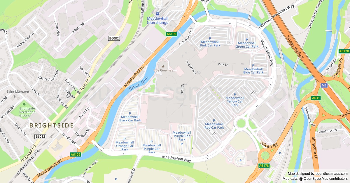 Boundless Maps - Highly detailed printable and editable...