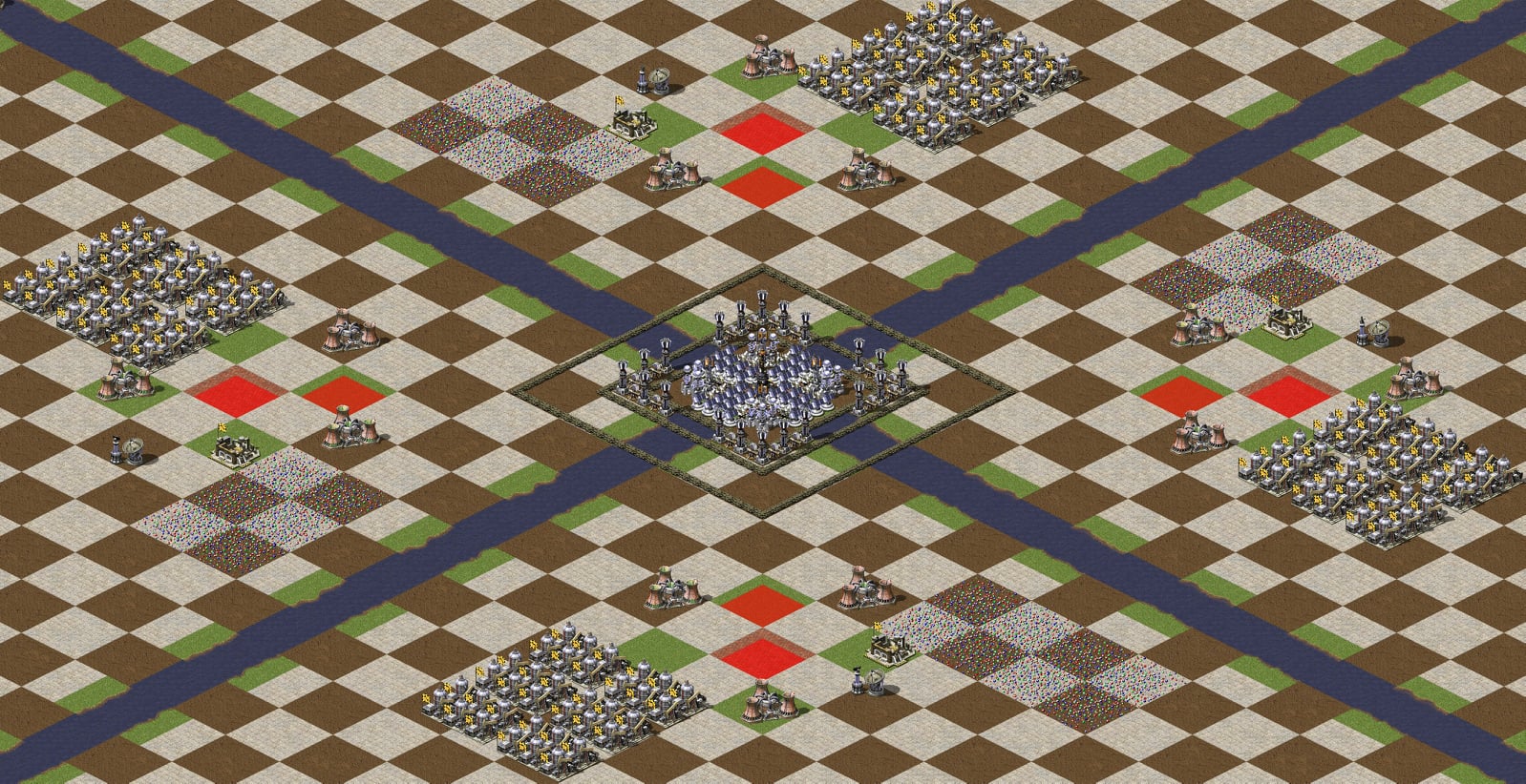 map: chess board (2-8), by... - Bank of Maps for RA2 and YR | Facebook
