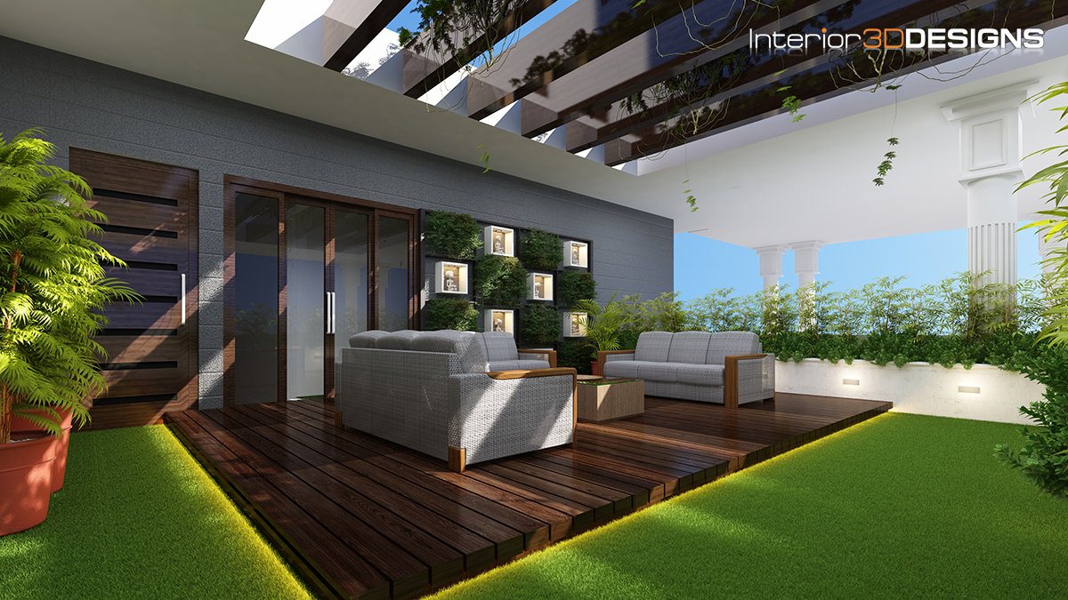 Our recently designed terrace garden... - Interior 3D Designs | Facebook