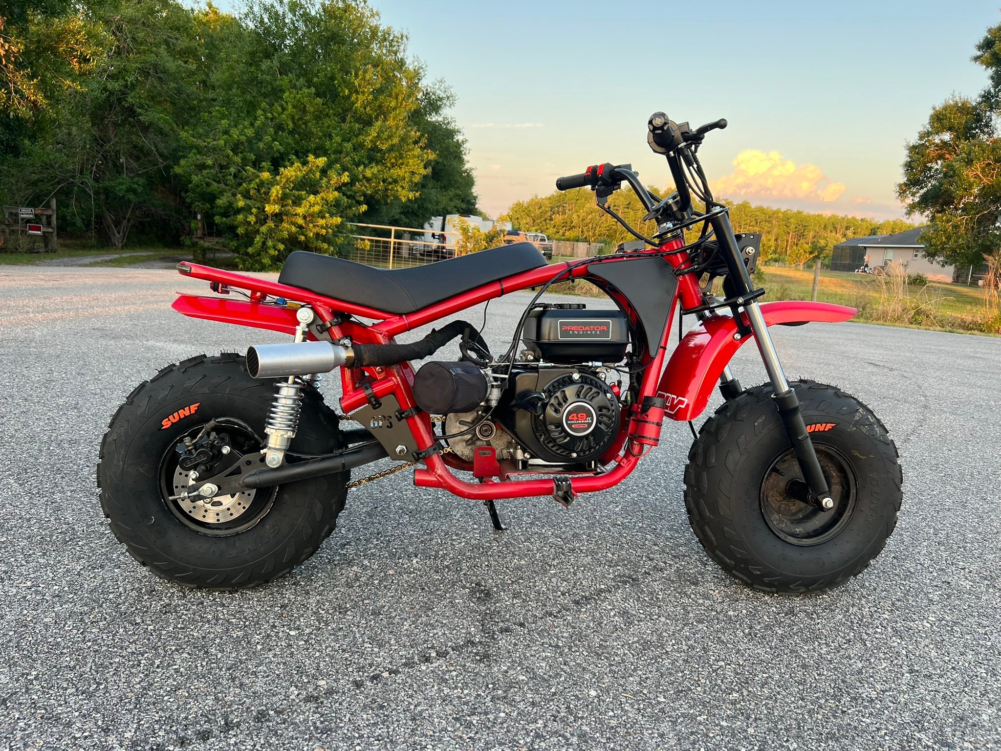 sayu Fresh meat! I'm waiting to install the rear because Surron Racing