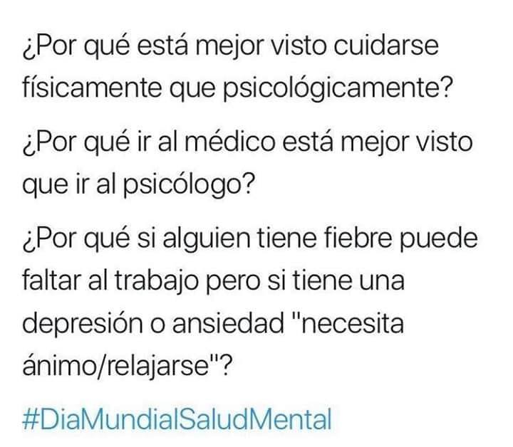 En el día mundial de la salud... - Psicóloga Karen Ricalde