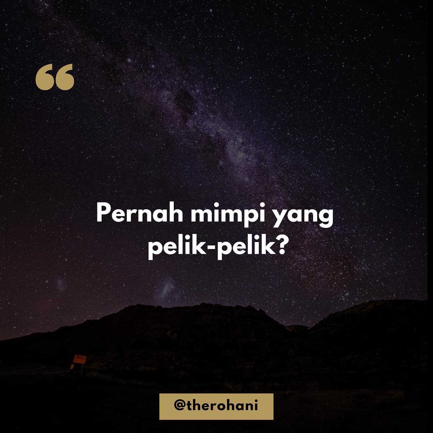 The Rohani Basuh Kaki Dulu Tak Facebook