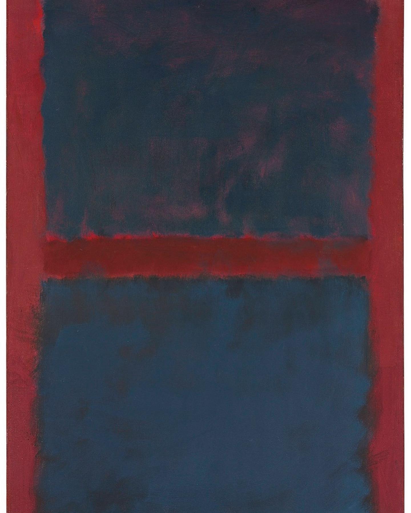 Mark Rothko Brown and Blacks in Reds 1957 Courtesy Sotheby's