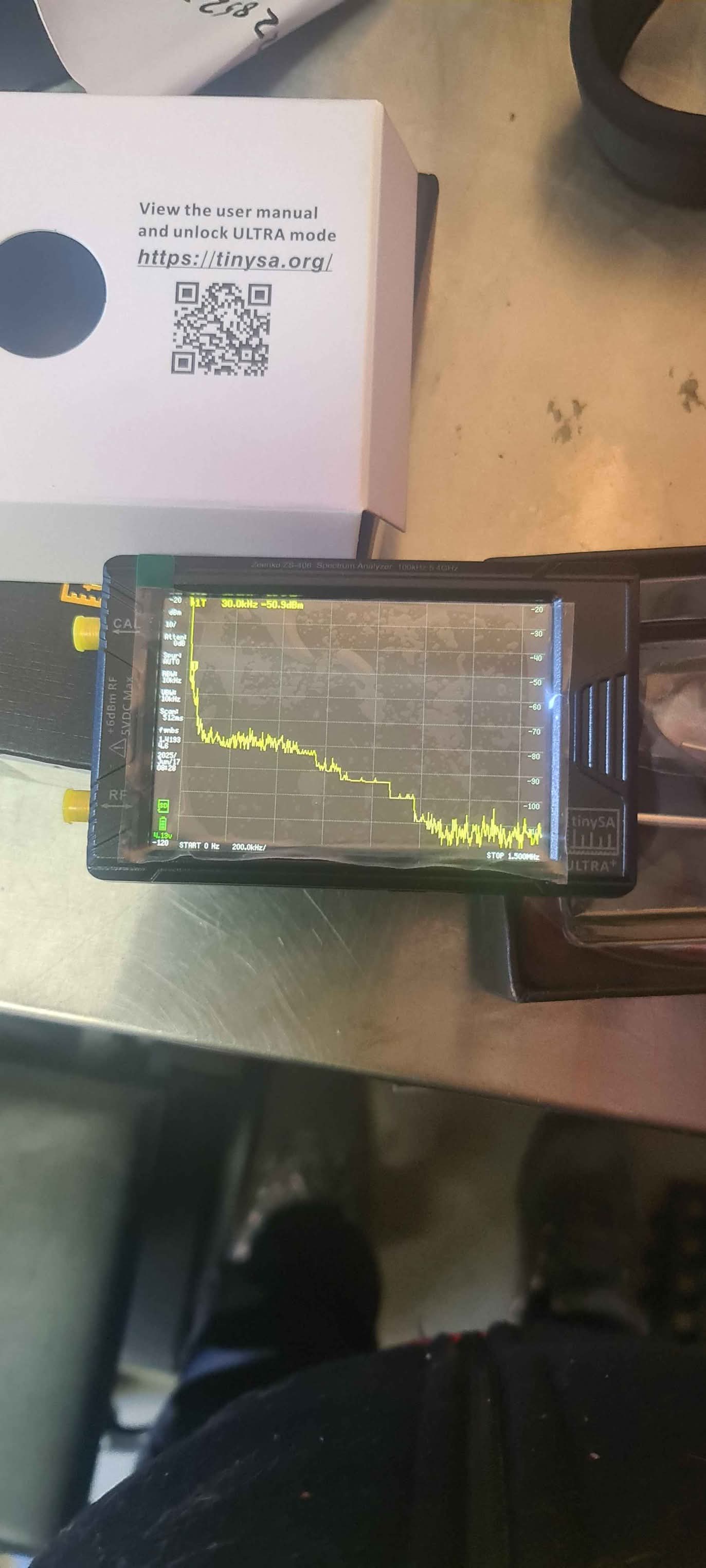 Tiny spectrum analyzer - Measuring Tools & Sensors - Sydney, Australia ...