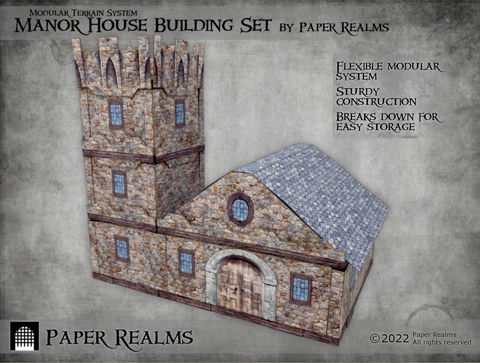 Paper Realms - A whole new modular terrain set has...