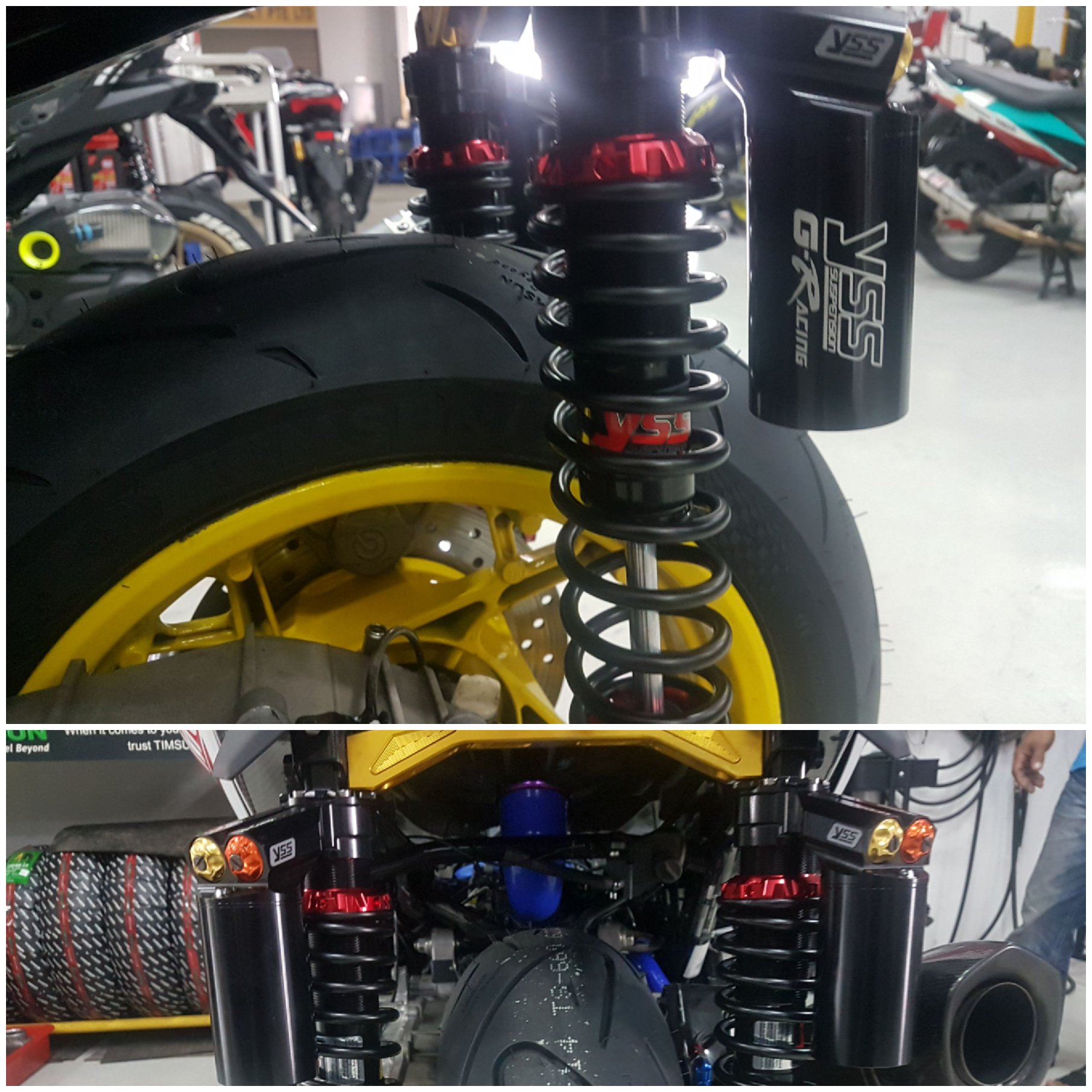 YSS RACING RRS REAR SHOCK - MU456W 𝗙𝗲𝗮𝘁𝘂𝗿𝗶𝗻𝗴 𝗹𝗮𝘁𝗲𝘀𝘁