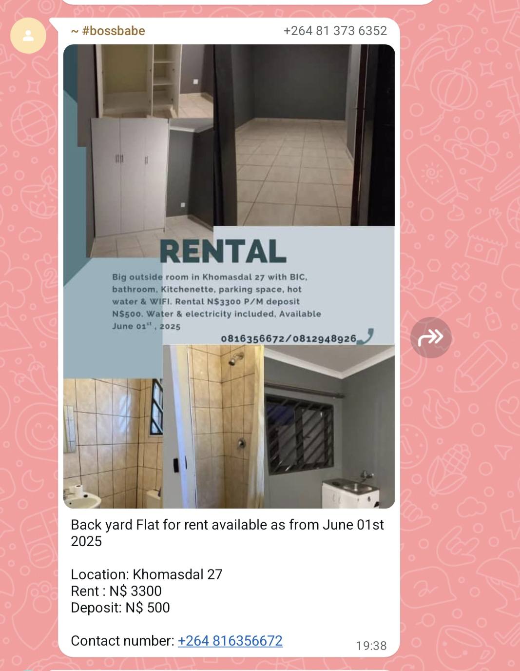 Room to Rent in Windhoek 2025 | Facebook