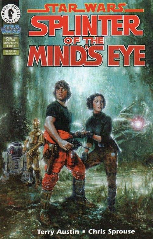 1976 Star Wars book with Splinter of the Mind's Eye