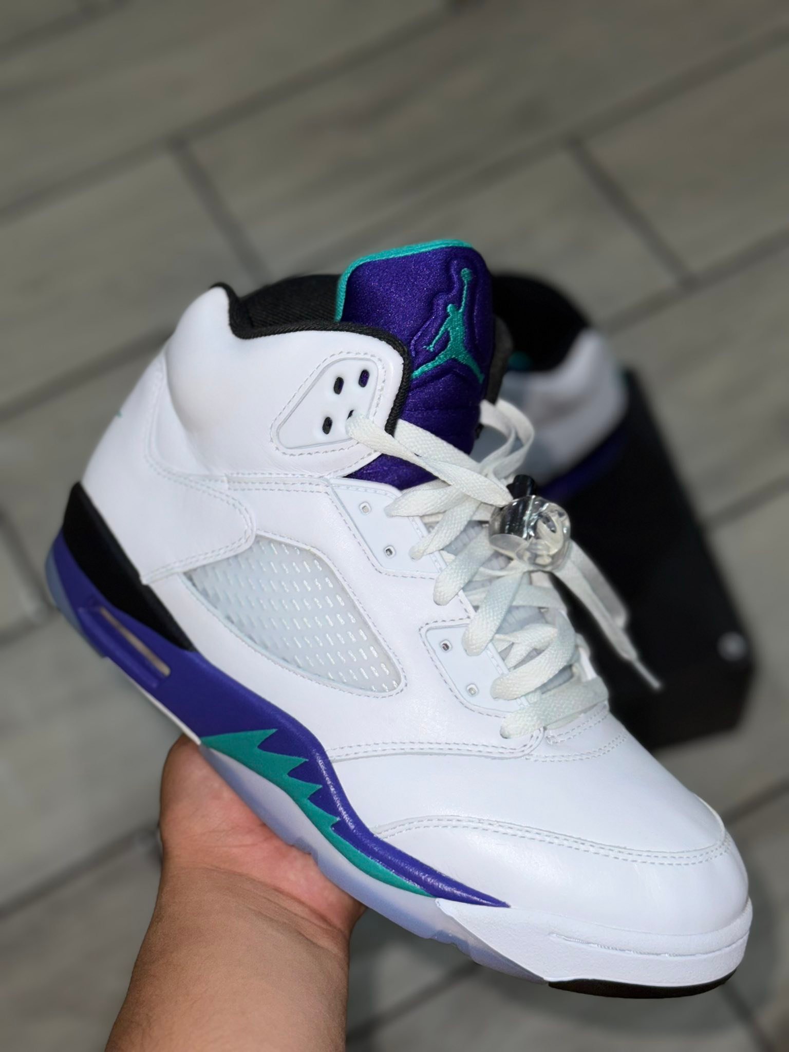 Jordan 5 Retro Grape 100% original