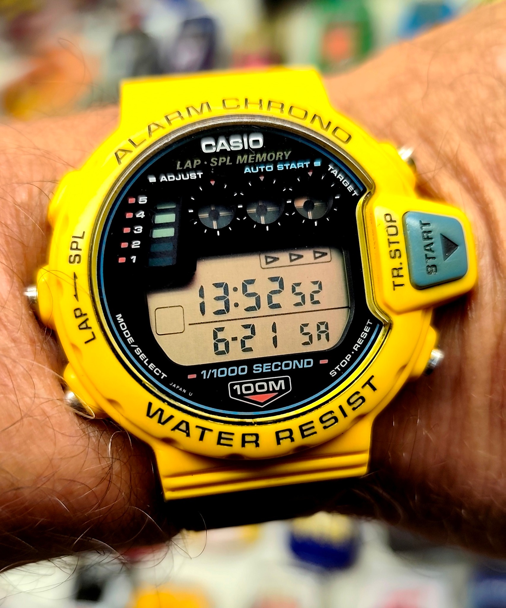 Casio CBX-1000 Module 948 Year 1991. AUTO START ALARM ALARM CASIO 