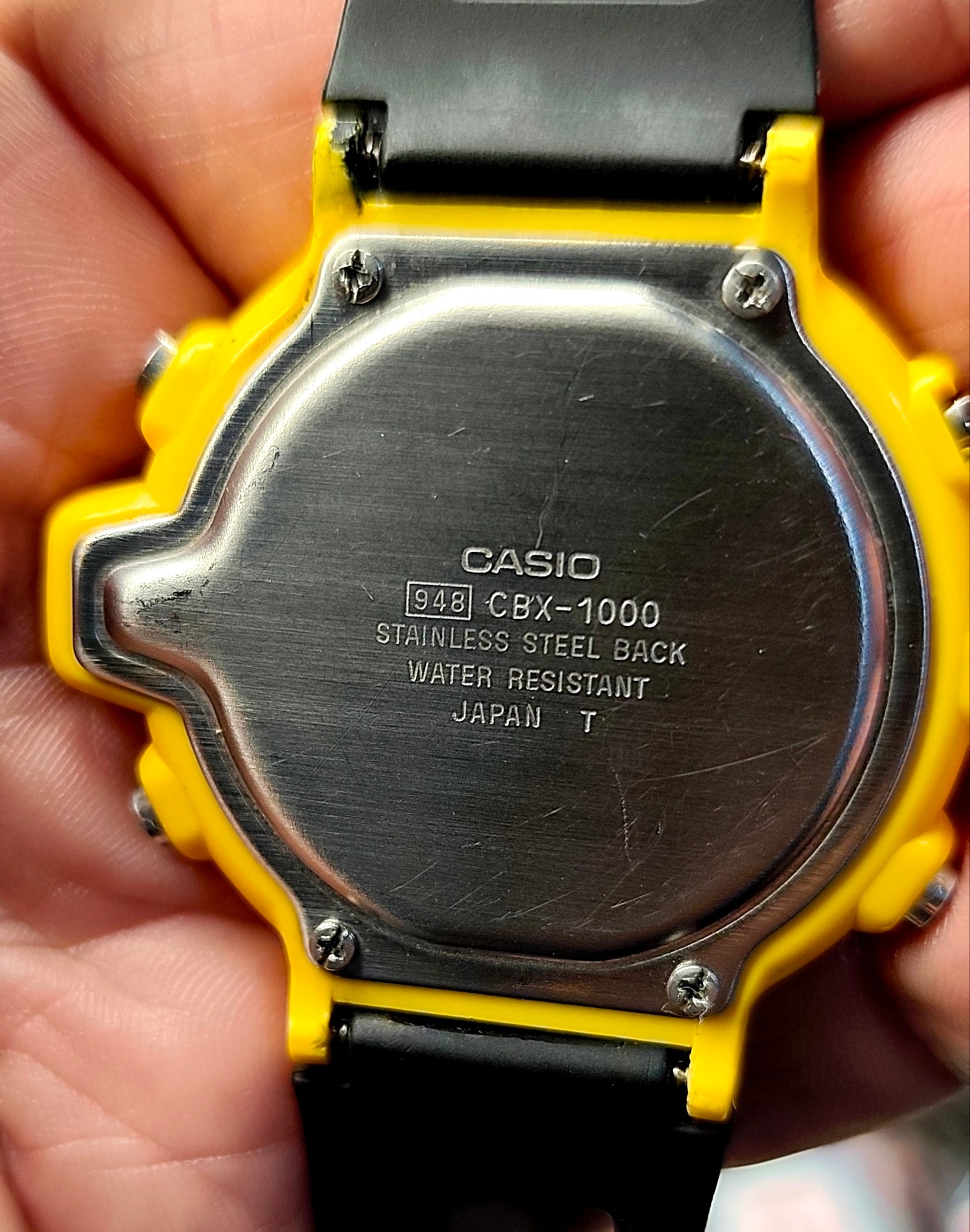 Casio CBX-1000 Module 948 Year 1991. AUTO START ALARM ALARM CASIO 