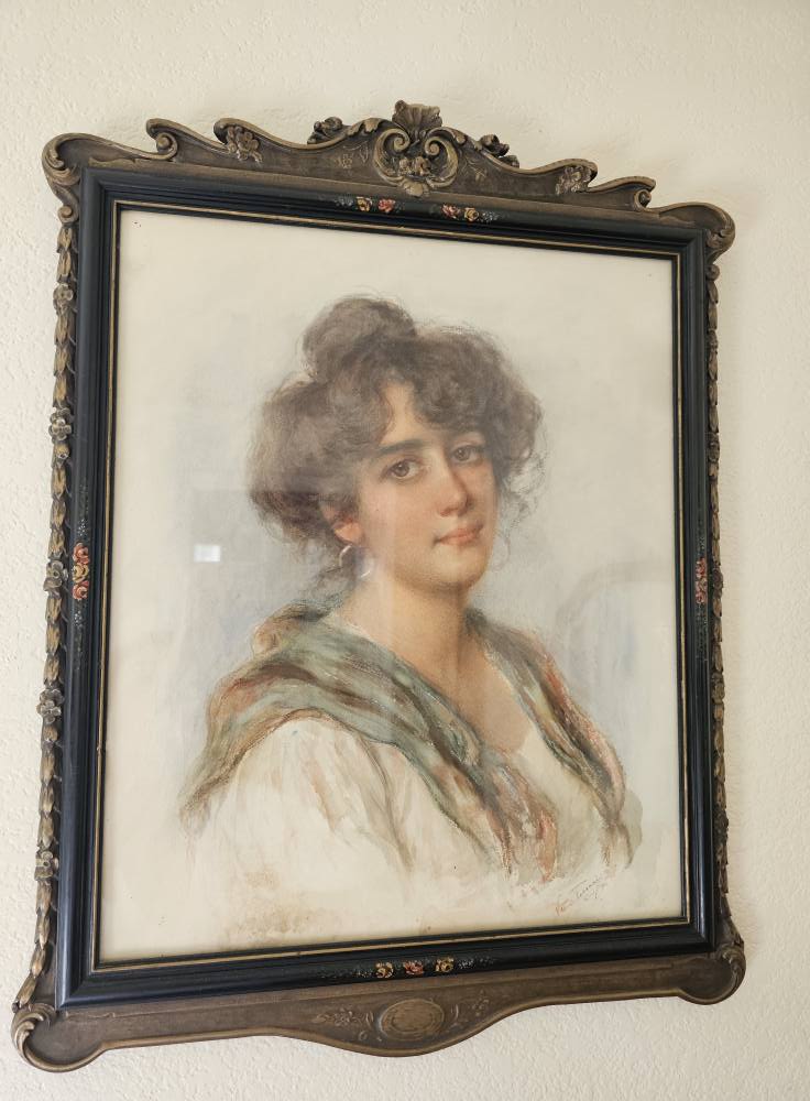 What is the value of this 15 x 10.5 watercolour painting?