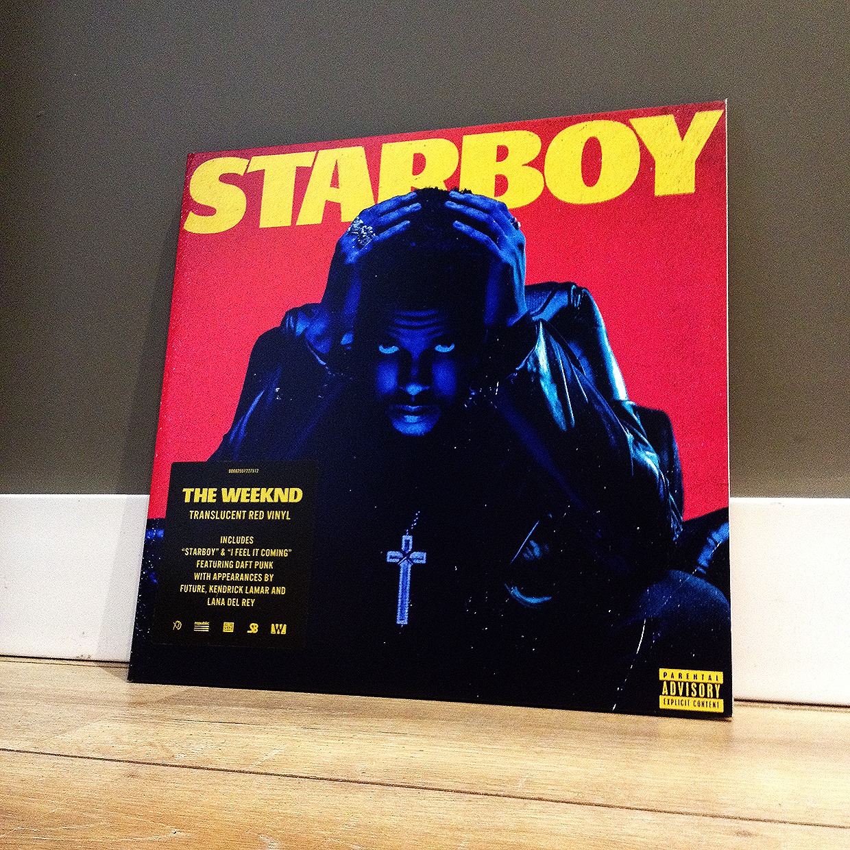 The Weeknd　直筆サイン入りレコード