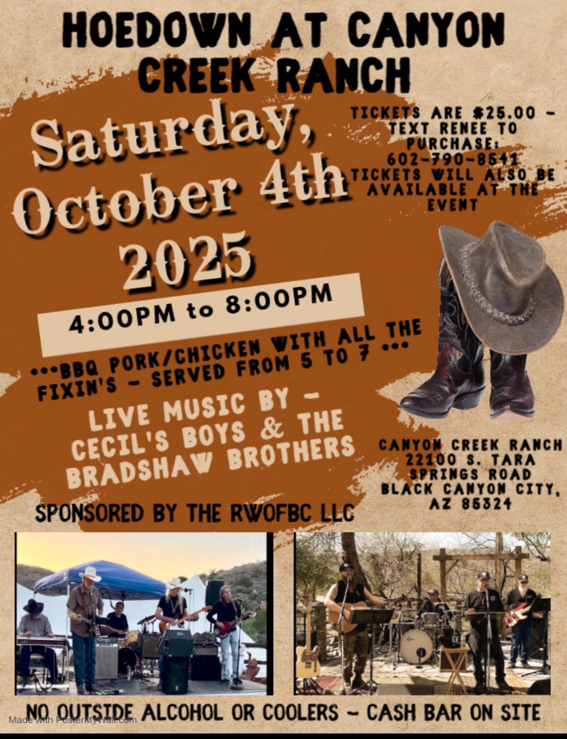 HOEDOWN LIVE MUSIC and BBQ
