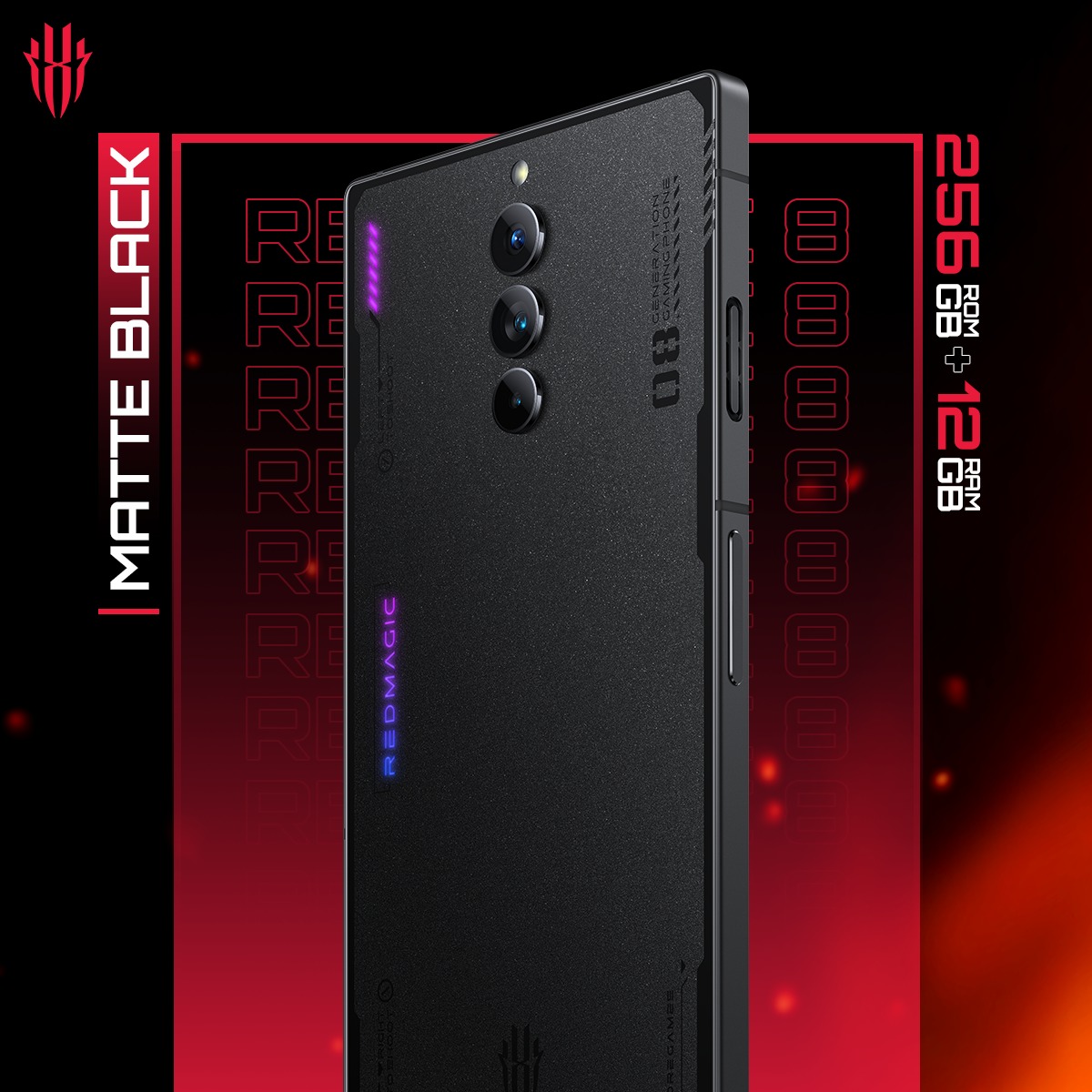 REDMAGIC 6S PRO (16gb ram & 256gb) GHOST EDITION RS 43990