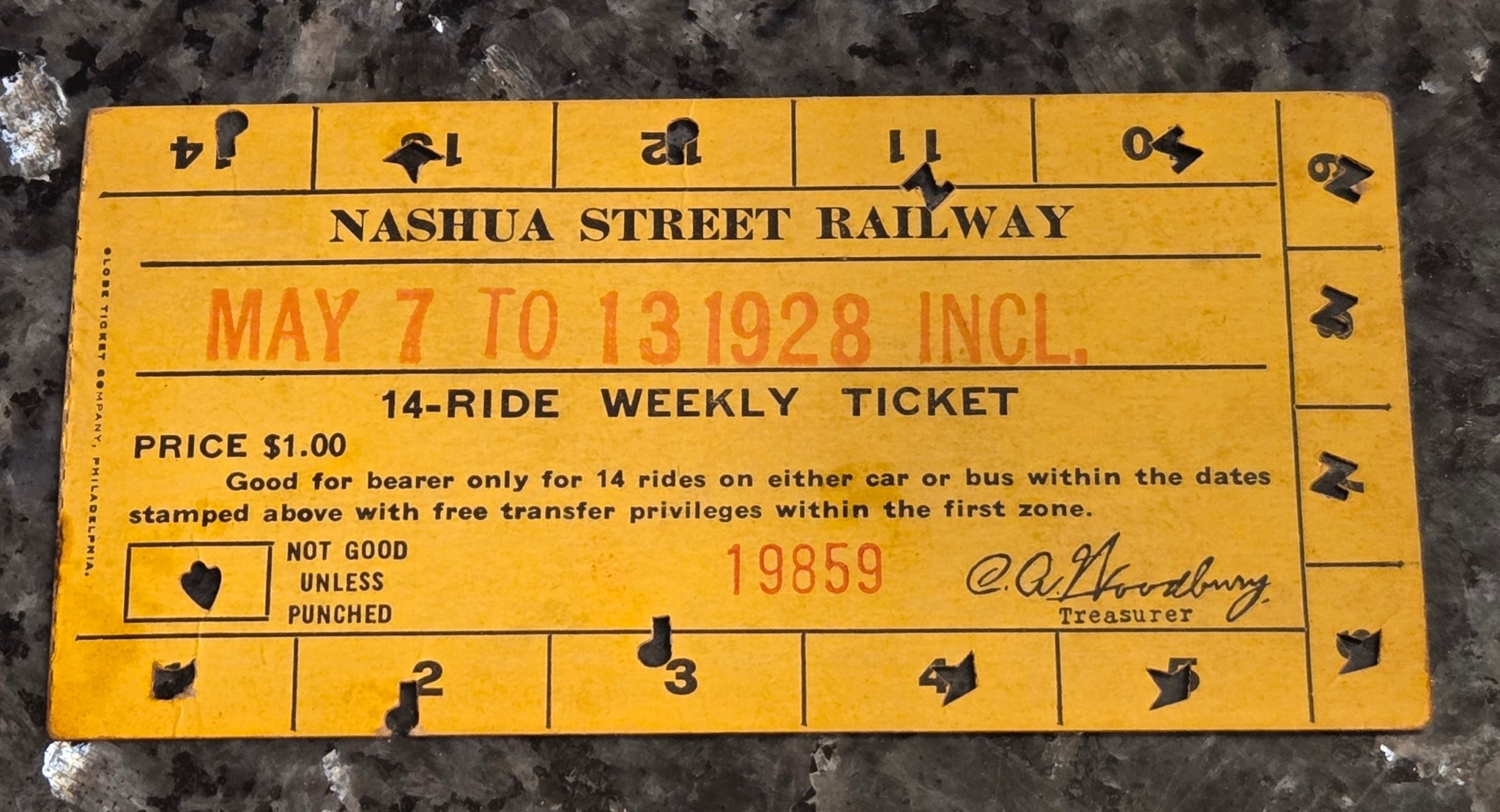 Nashua,NH-Past, Present and Future | 14 ride ticket for the Nashua ...