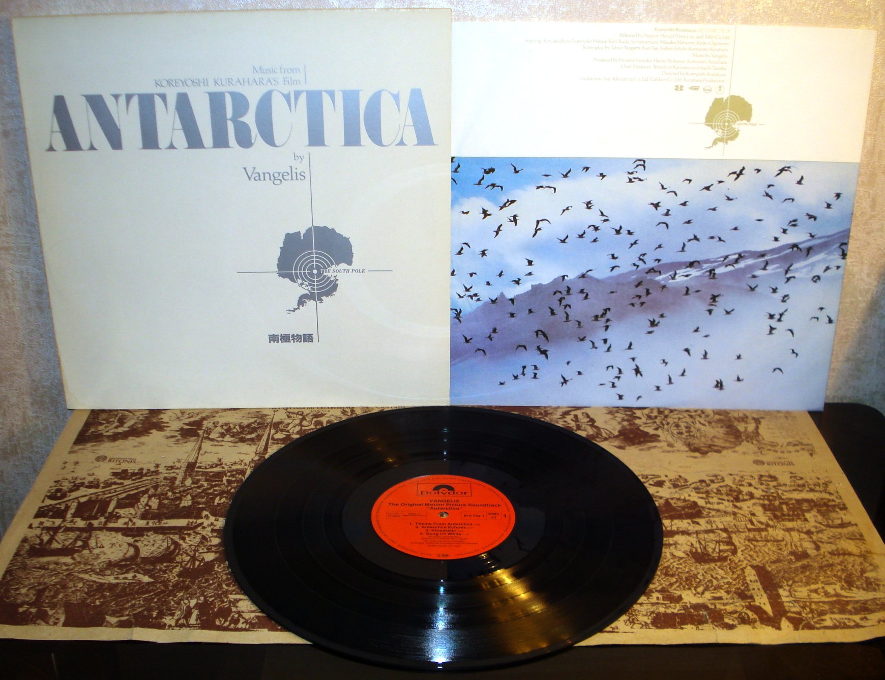 OST Antarctica 南極物語 LP 250 Anologue recording, a must for 