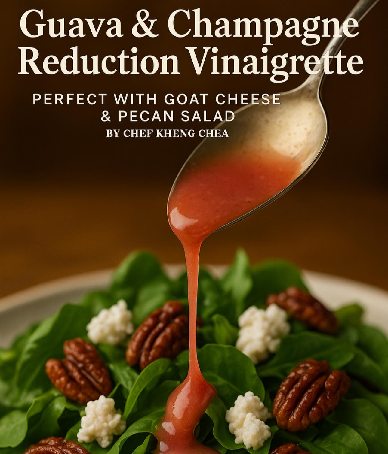 champagne wine vinegar salad dressing Stello Foods Champagne Vinaigrette Salad Recipe