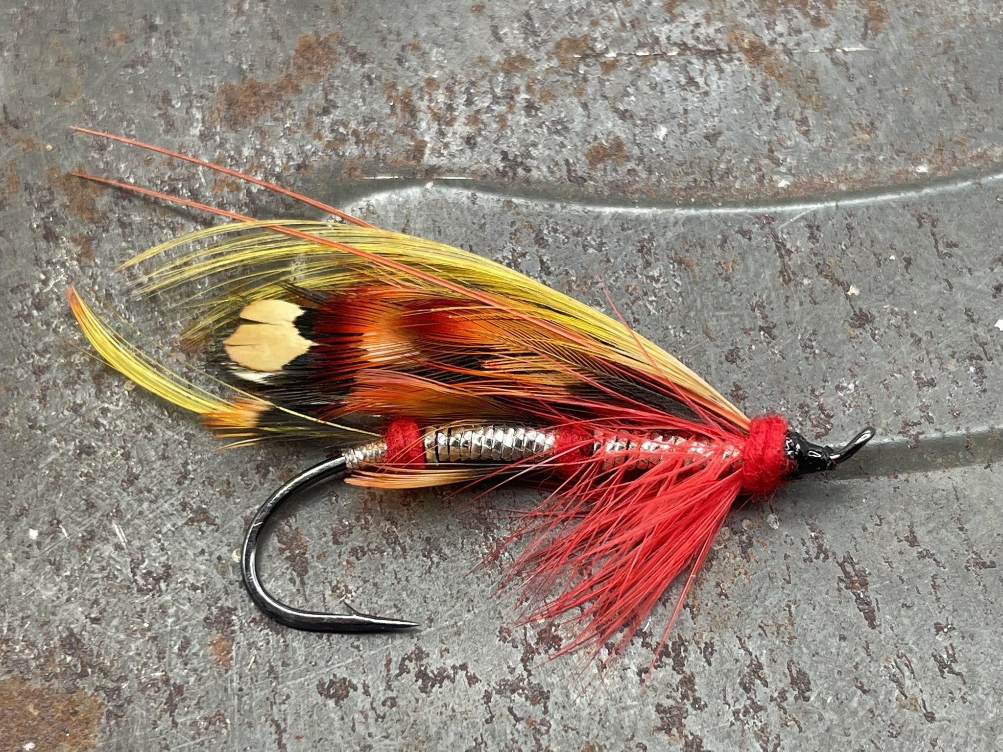 Gamakatsu Salmon/Steelhead Leader – Red, Size 1/0 – 6-Foot Egg Loop Rigs