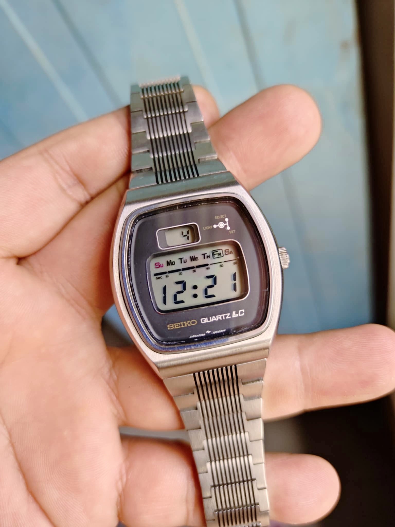 SEIKO × GIUGIARO DESIGN / SPEEDMASTER デジタル ウォッチ（シルバー 