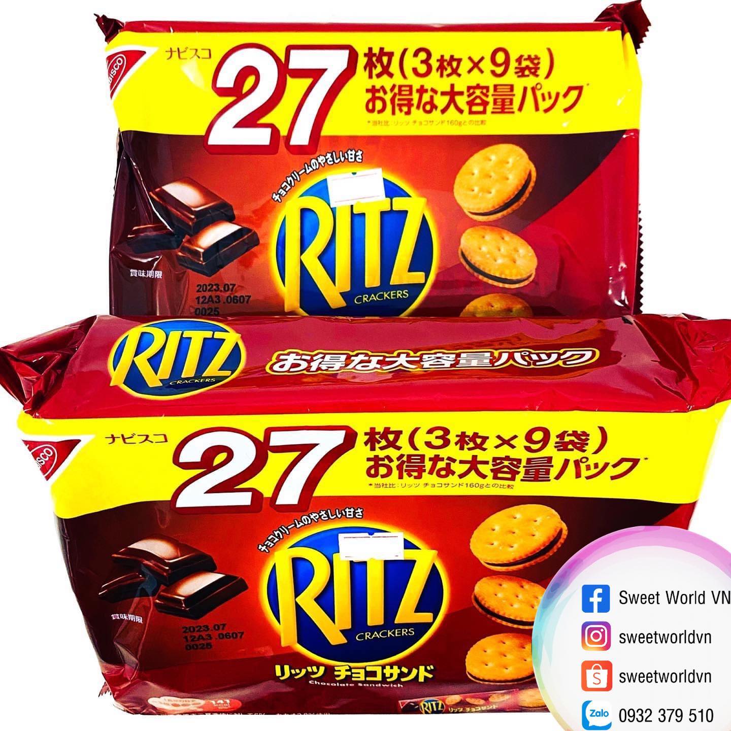 Sweet World VN - 🍫 BÁNH RITZ NHÂN KEM SOCOLA (300g) 🍫 💰...