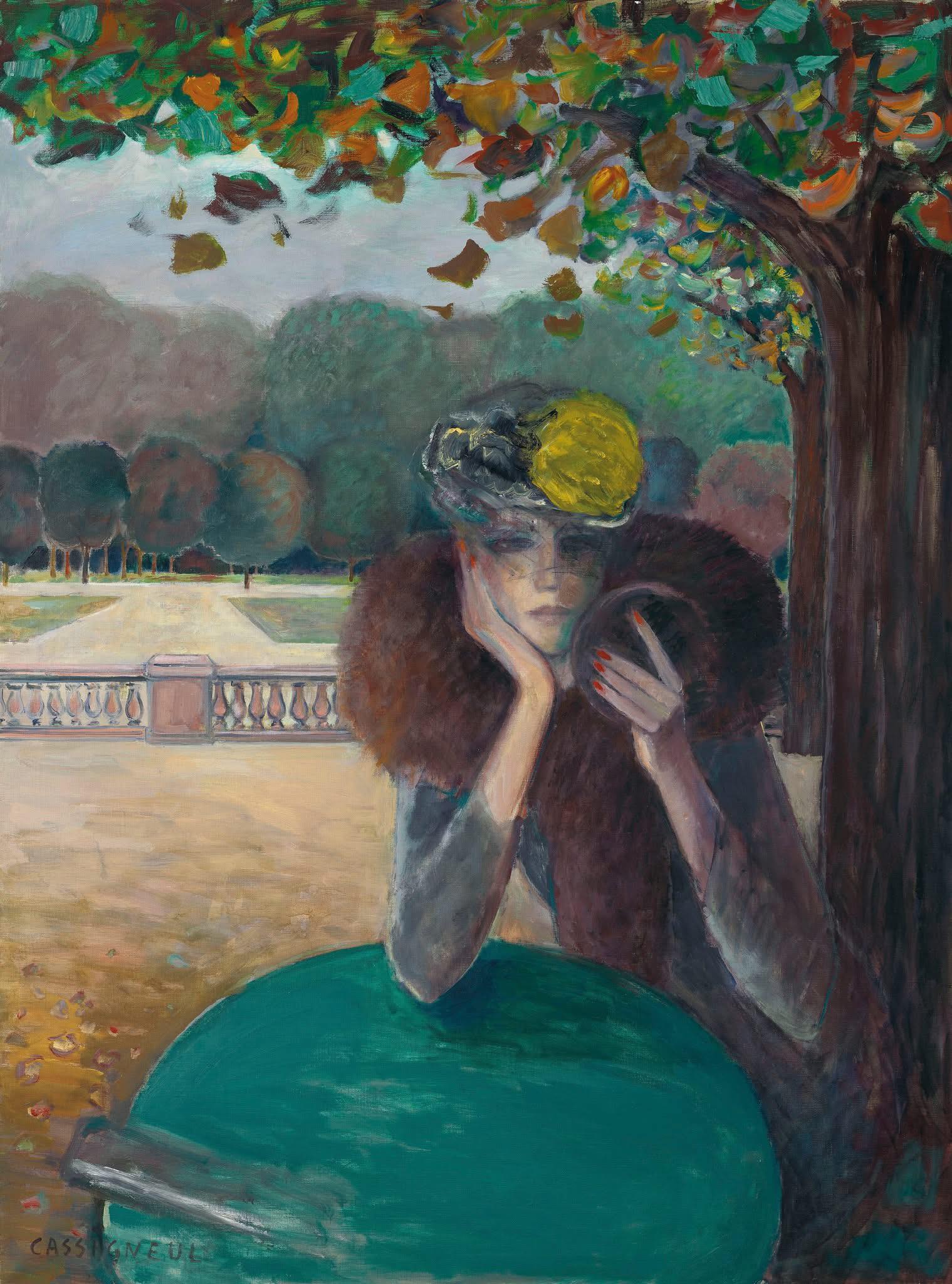 At the edge of the woods, 1980 Jean-Pierre Cassigneul (French