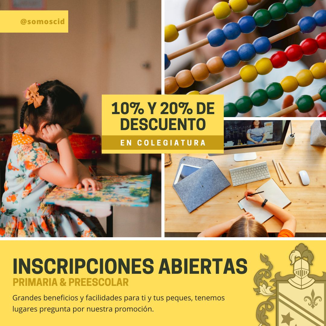 ‼️INSCRIPCIONES ABIERTAS‼️... - CECID primaria y preescolar