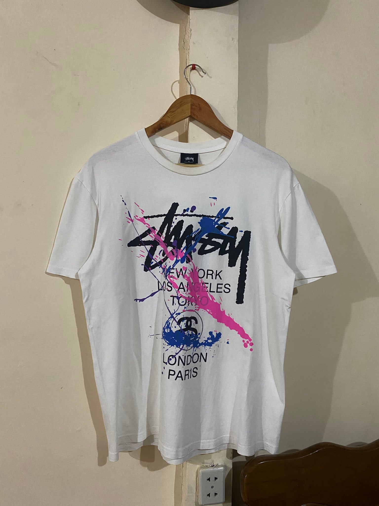 Stussy World Tour Paint Tee 