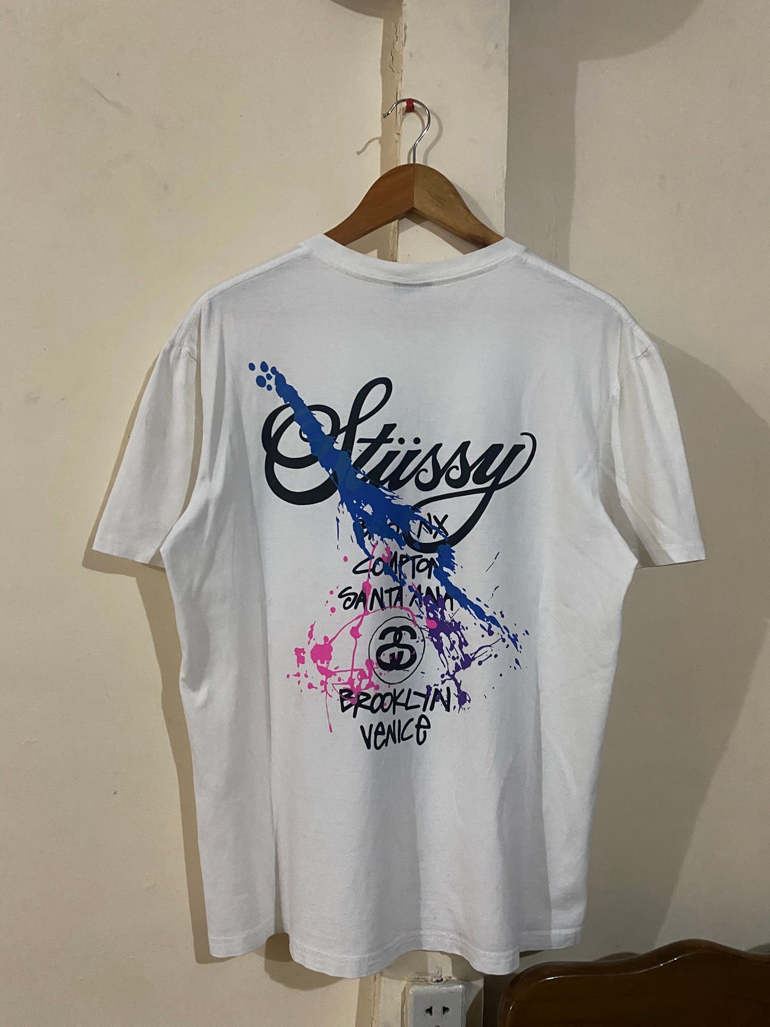 Stussy World Tour Paint Tee 