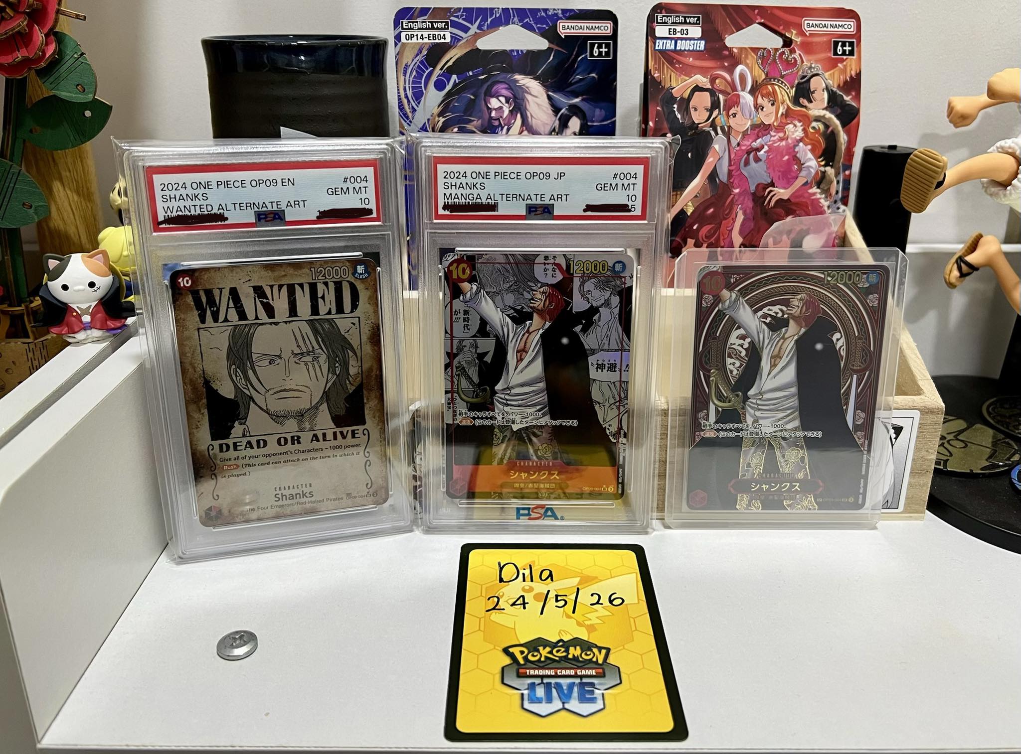One Piece Shanks cards for sale