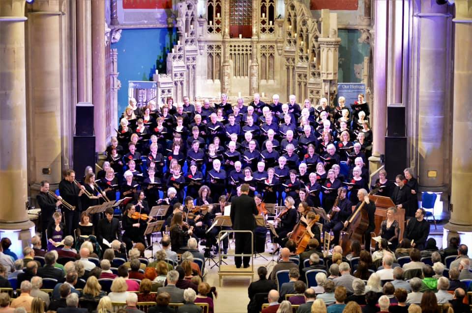 SGS in full flow last night with... - St George's Singers