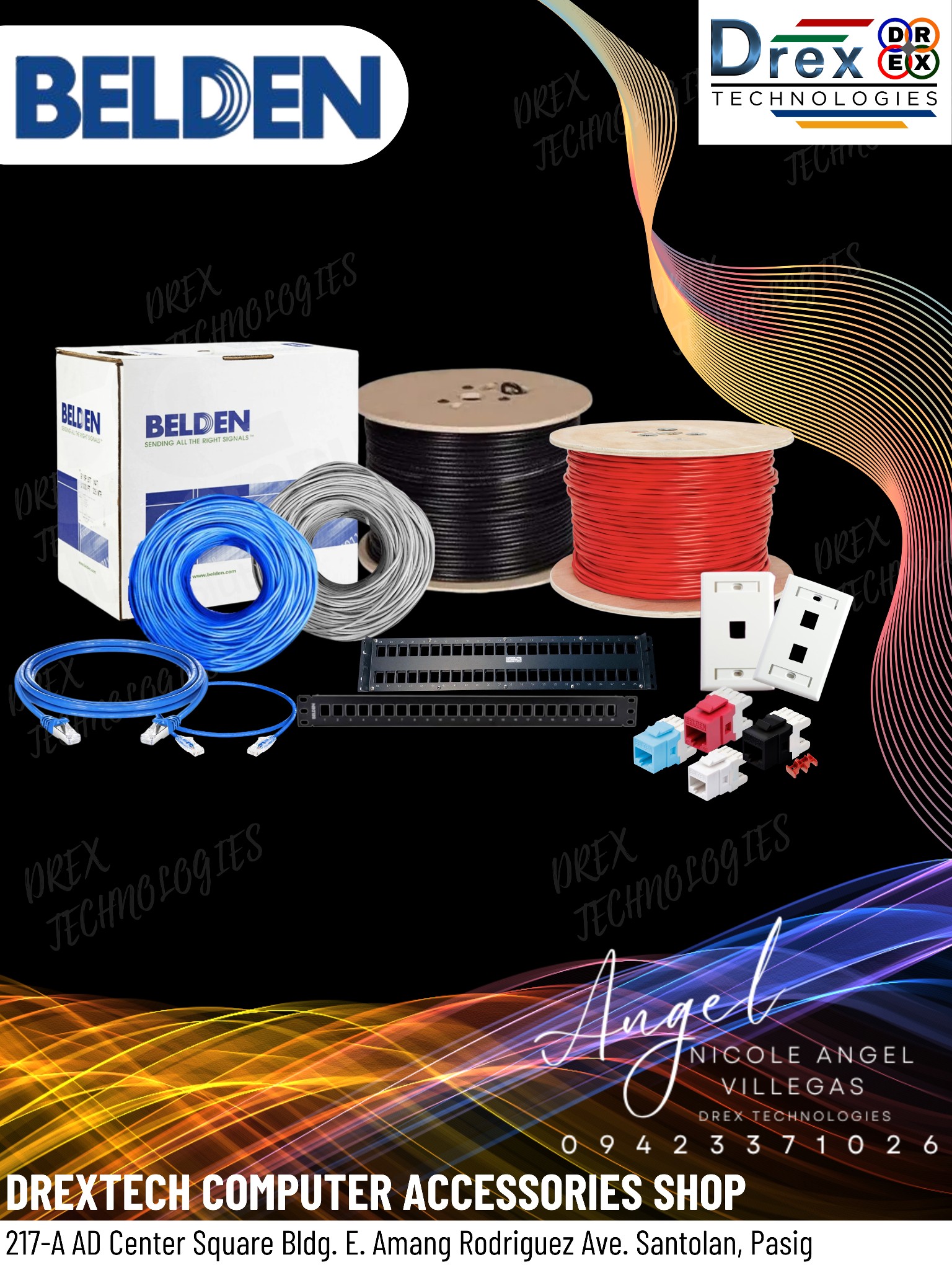 PANDUIT, COMMSCOPE, BELDEN, PREMIUM LINE, LEVITON BUY AND SALE | BELDEN ...