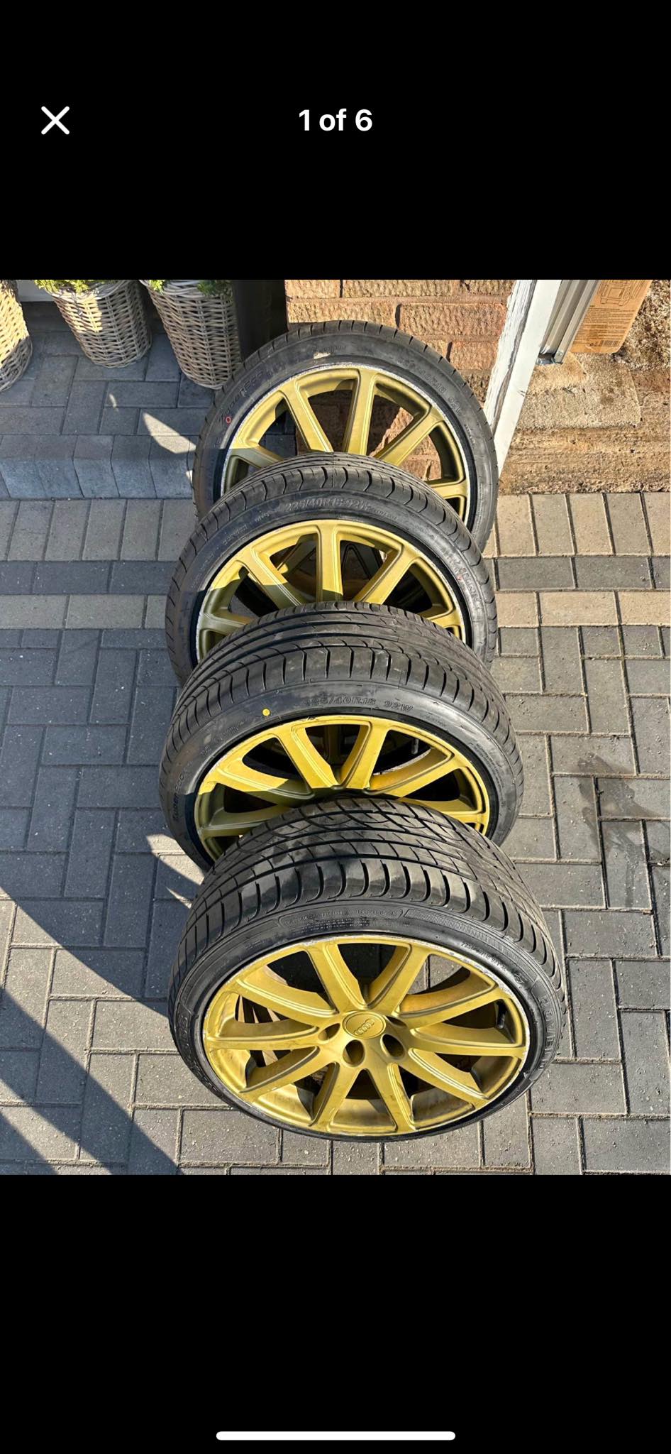 VITOUR FORMULA SPEC-Z 235/40/19 fitted on VW Scirocco Treadwear