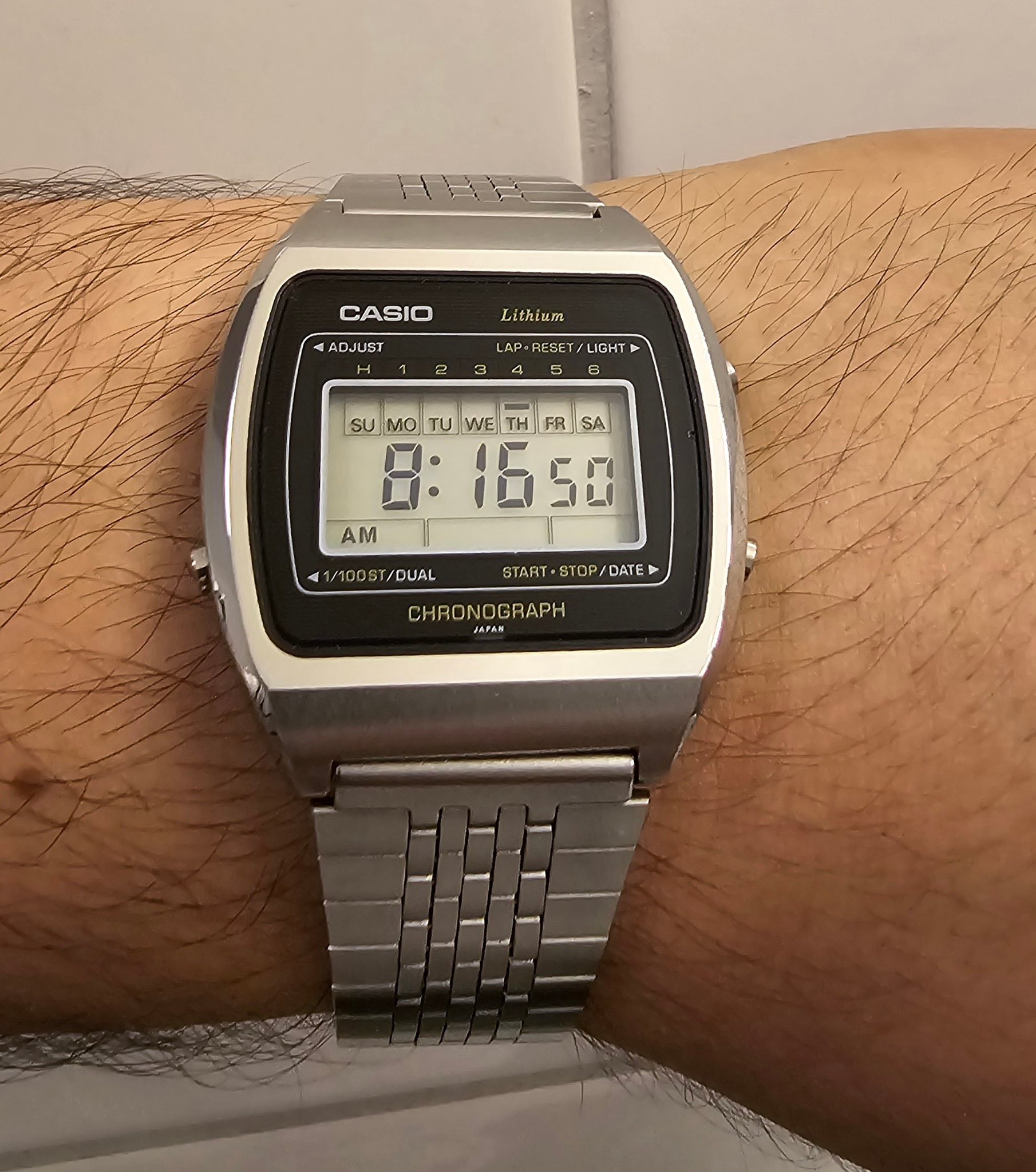 Just arrived, my new Casio 95QS-42 from 1977 in excellent condition ?