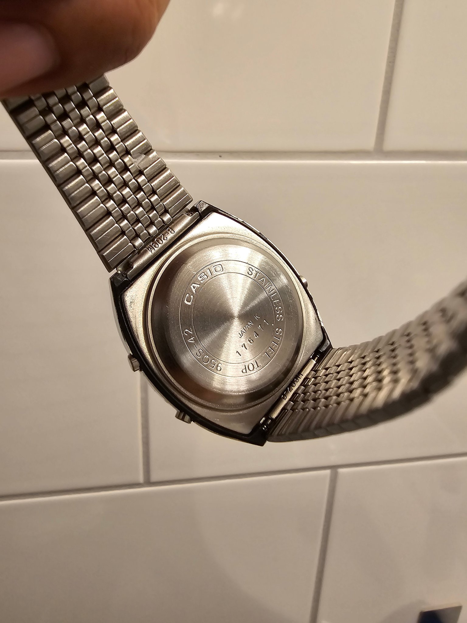 Just arrived, my new Casio 95QS-42 from 1977 in excellent condition ?