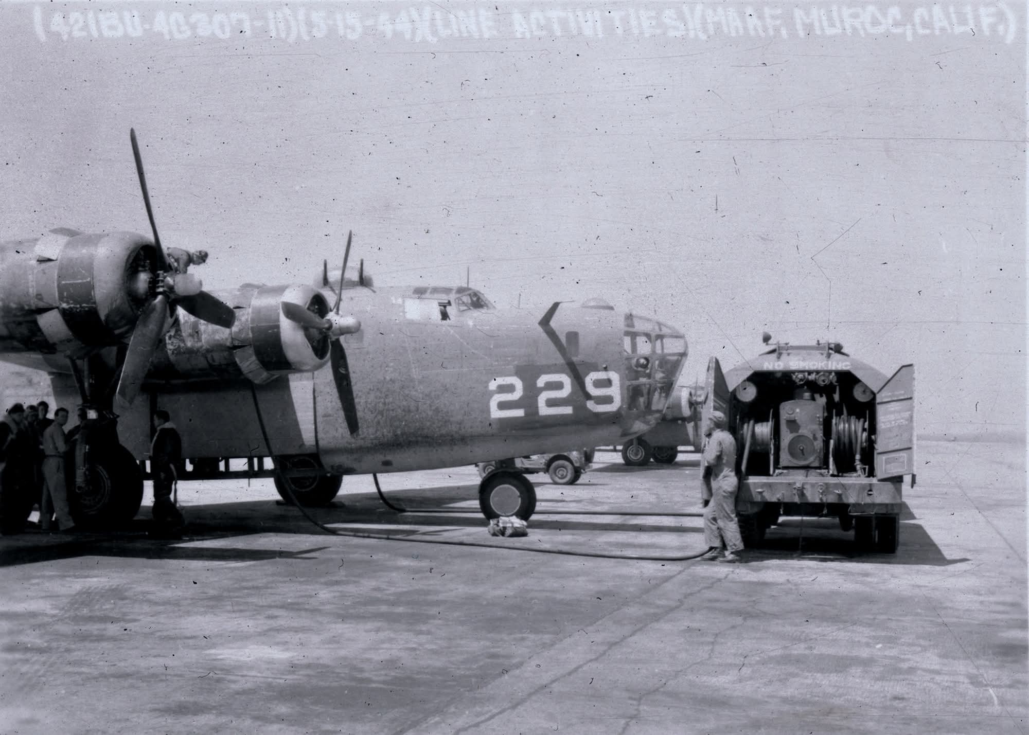 US ARMY AIR FORCE TYPE B-4 1940s PAINTED