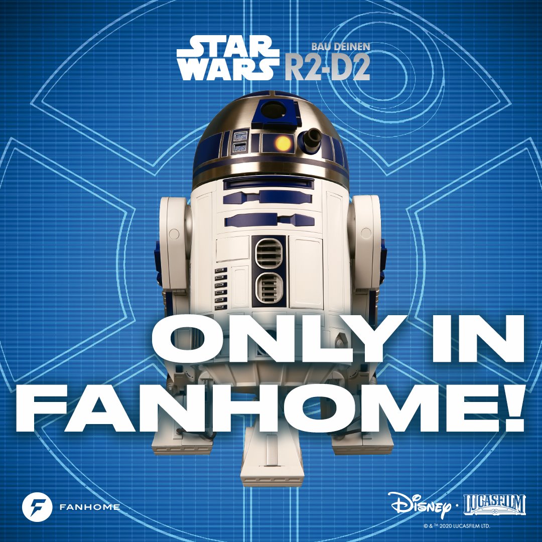 Fanhome - It's here! Get our R2D2 Build up Model! Unique... | Facebook
