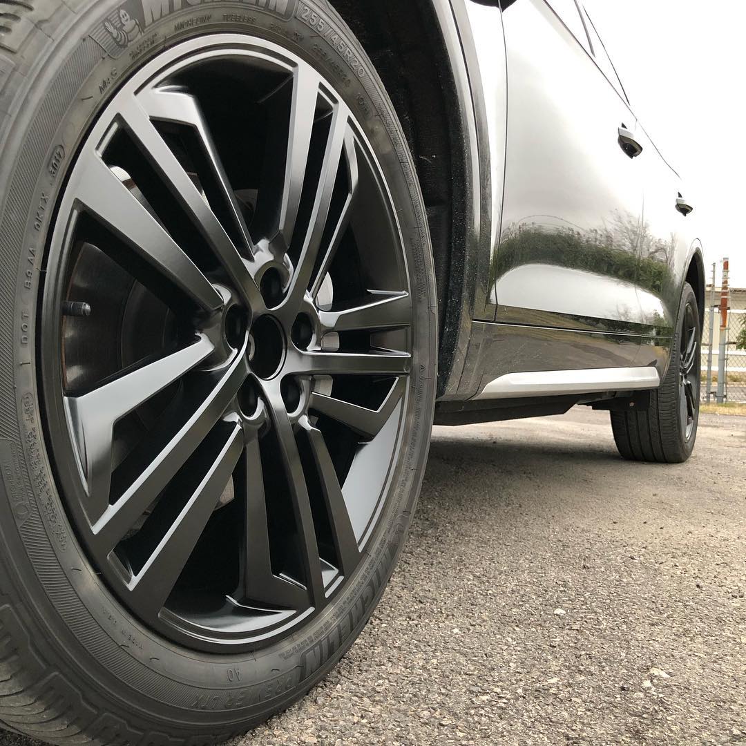 Audi Q5 wheels refinished in... - Unit F14 Powder Coating