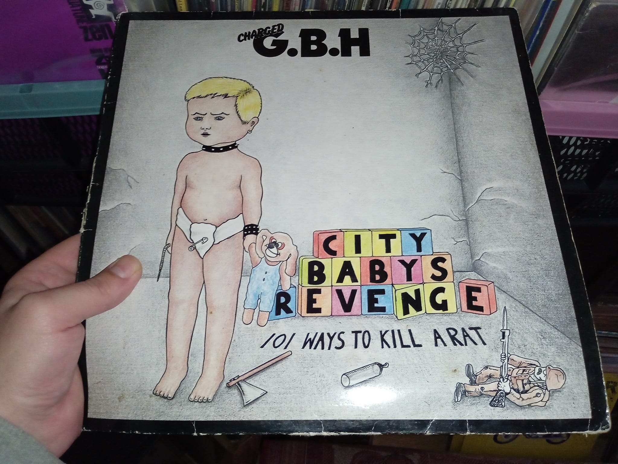 Charged GBH - City Babys Revenge, 1983 release.