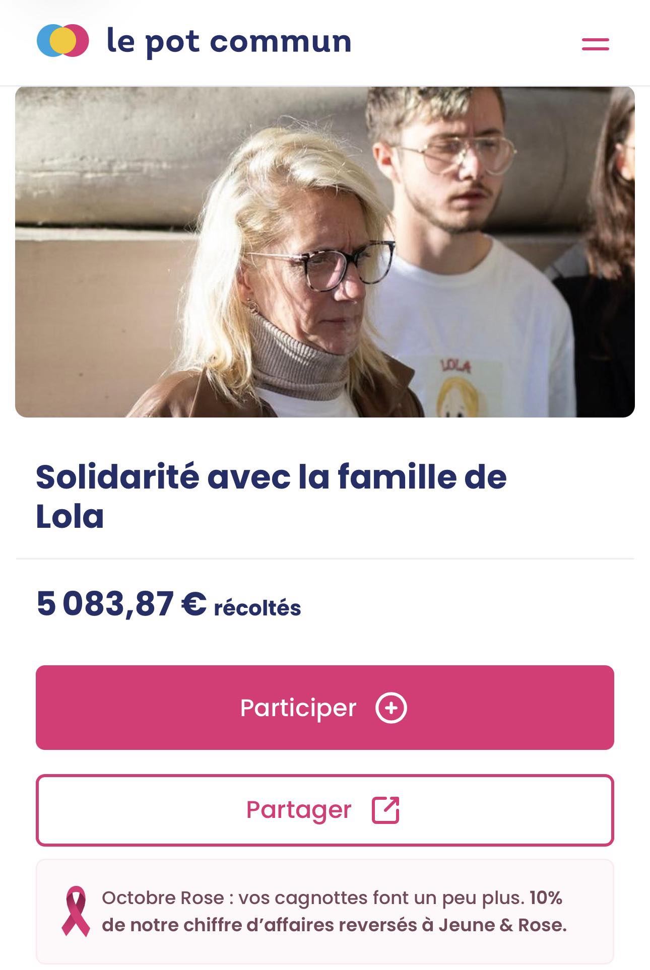 Sébastien - Cagnotte en ligne pour la famille de #Lola : Notre cagnotte ...