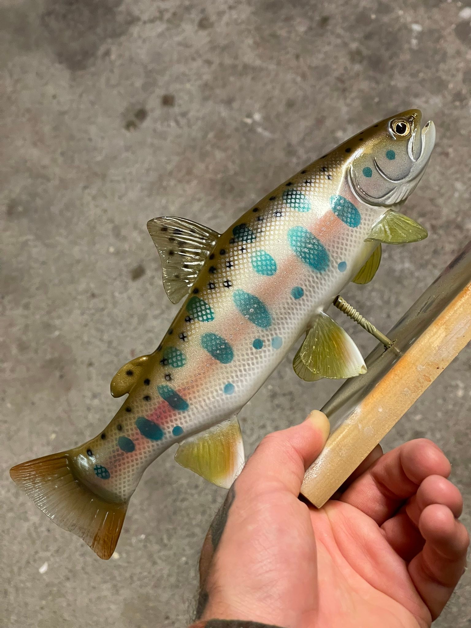 custom made japanese fishing lures JRI JRI-66 Brass Yo-Yo Iron Jigs Lure Making The Ultra Realistic