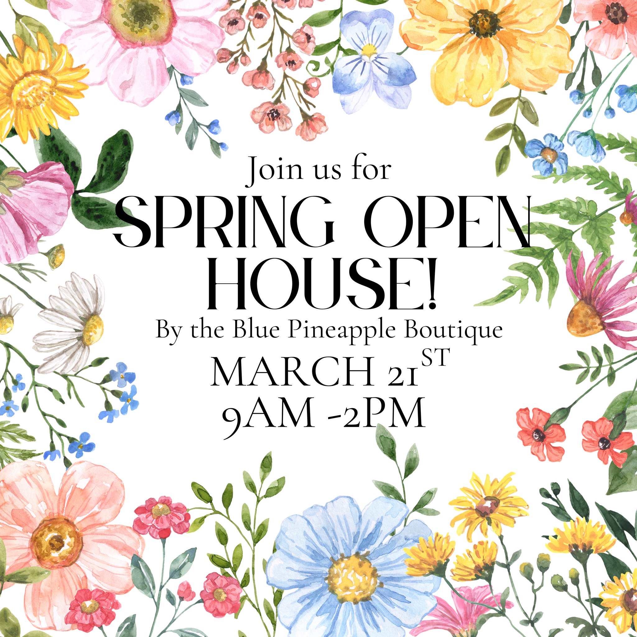 Spring Kick off Event 🌸 Blue Pineapple Boutique