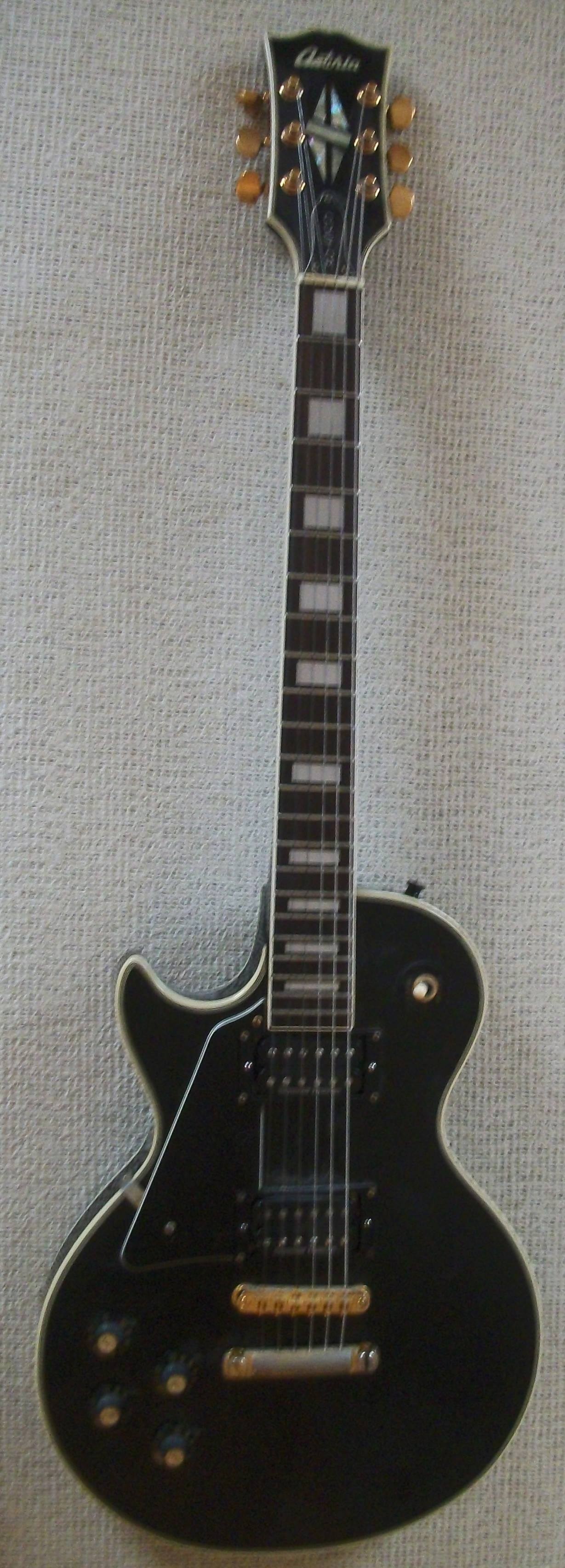 Sold). 1970s Avon Rose Morris, Les Paul copy, made in Japan. Model